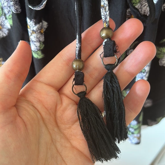 Angie Floral Romper 100% Rayon - Picture 5 of 6